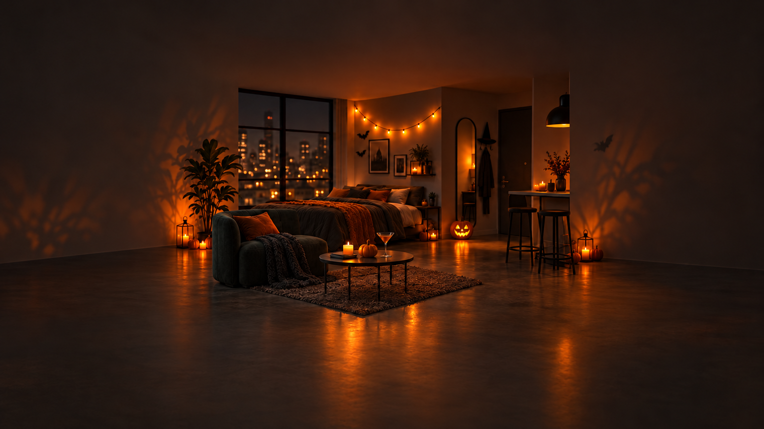 Apartment Halloween Party Blueprint