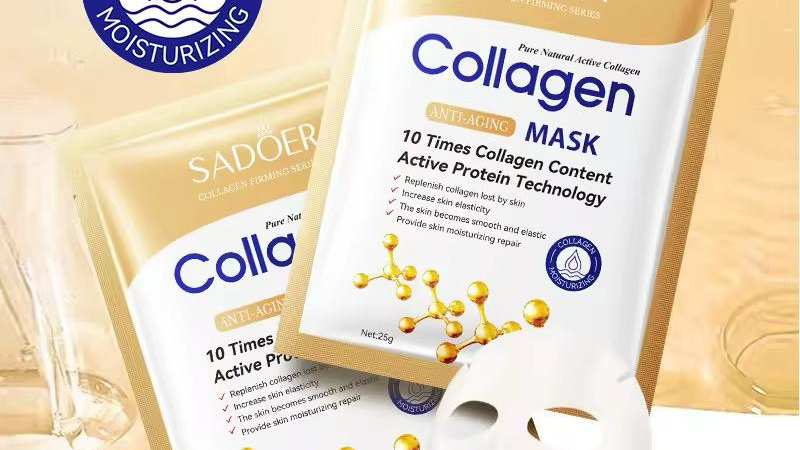 SADOER 1PC Collagen Face Mask