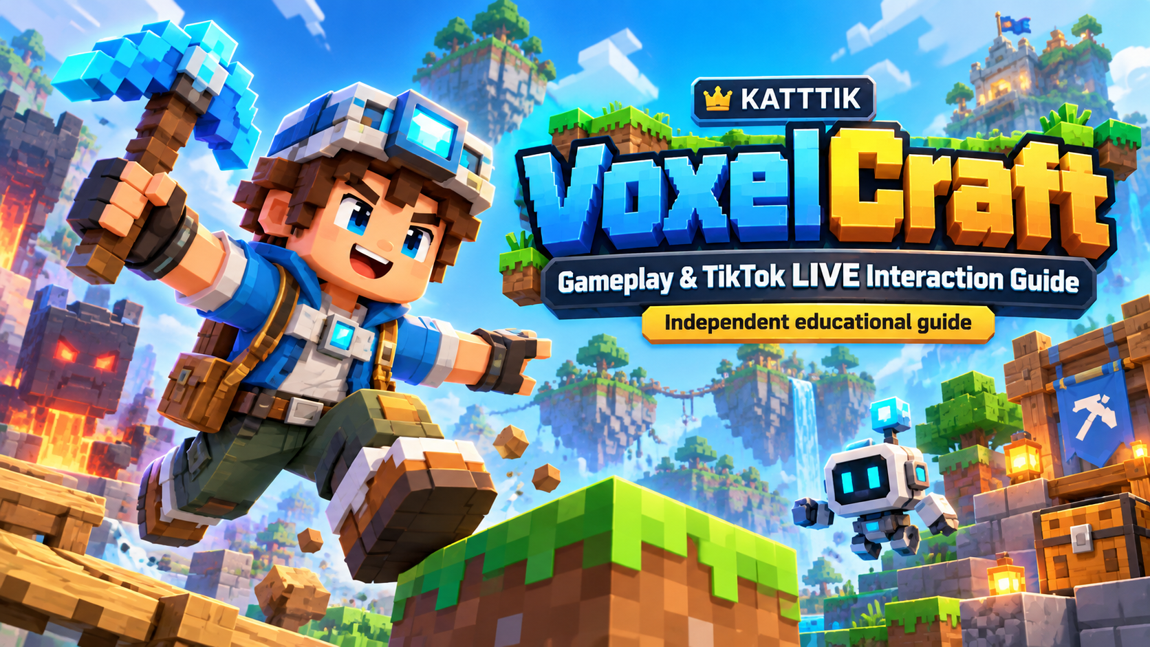 VoxelCraft: Gameplay & TikTok LIVE Interaction Guide