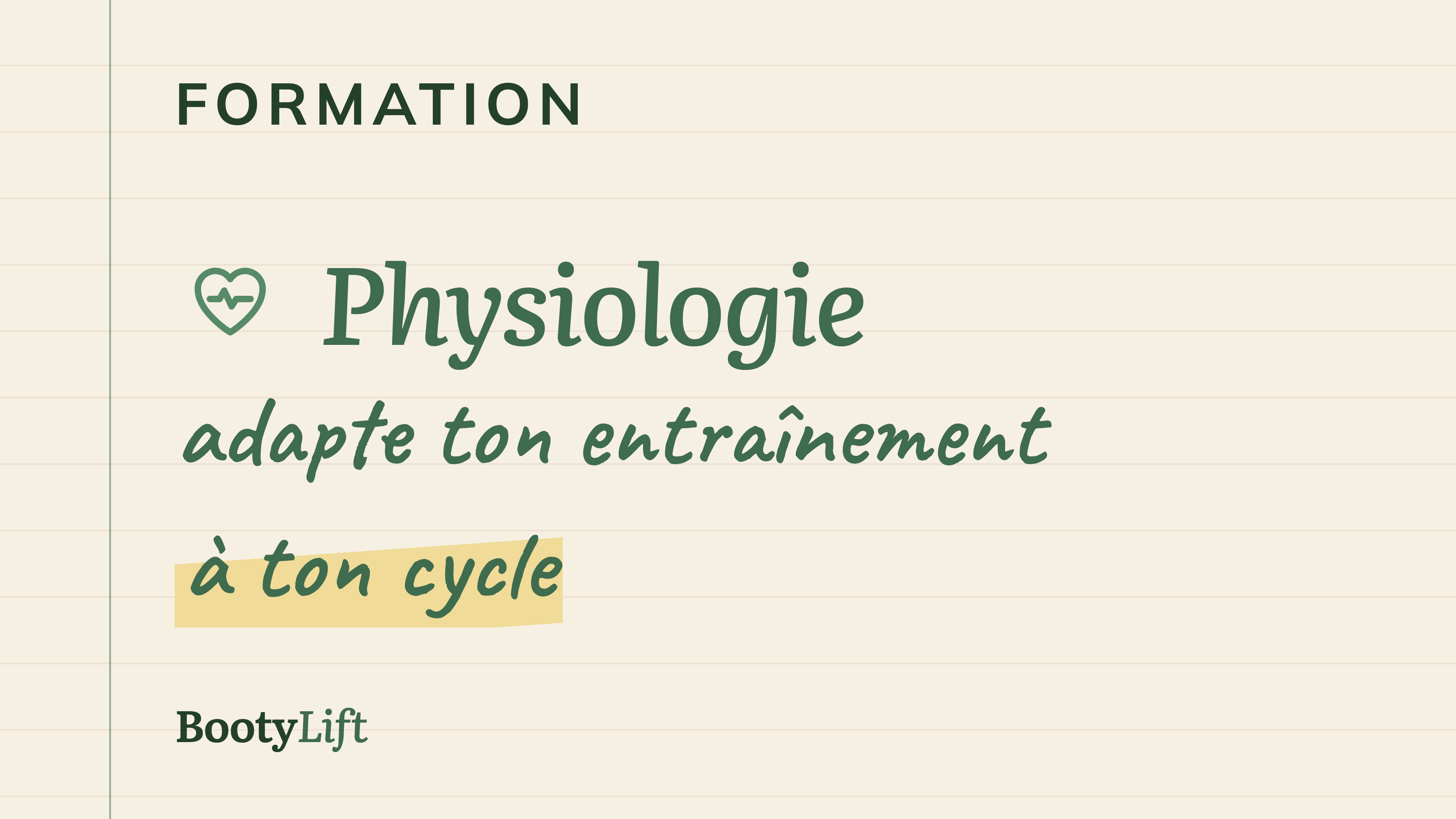 Formation Physiologie