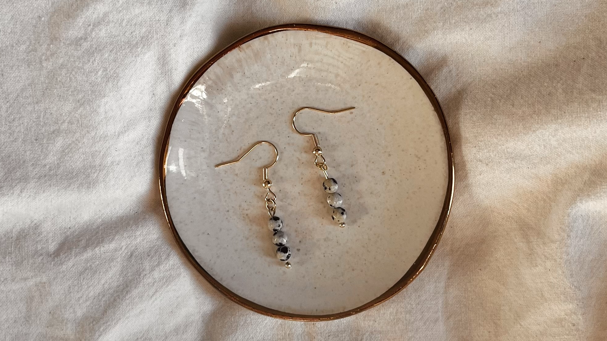 Stracciatella Mae earrings