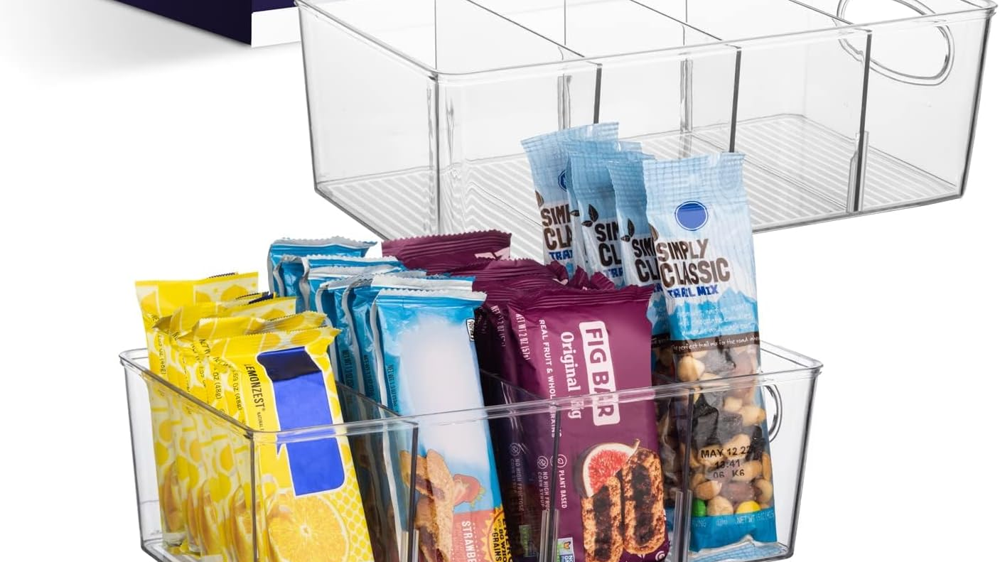 ClearSpace Pantry Organizers and Storage, 2-Pack