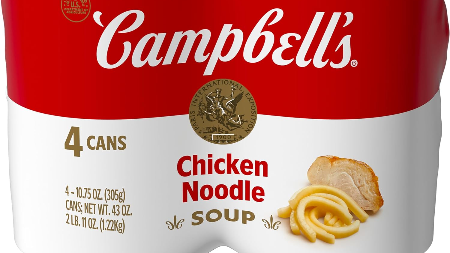 Campbell's Condensed Chicken Noodle Soup 4-Pack