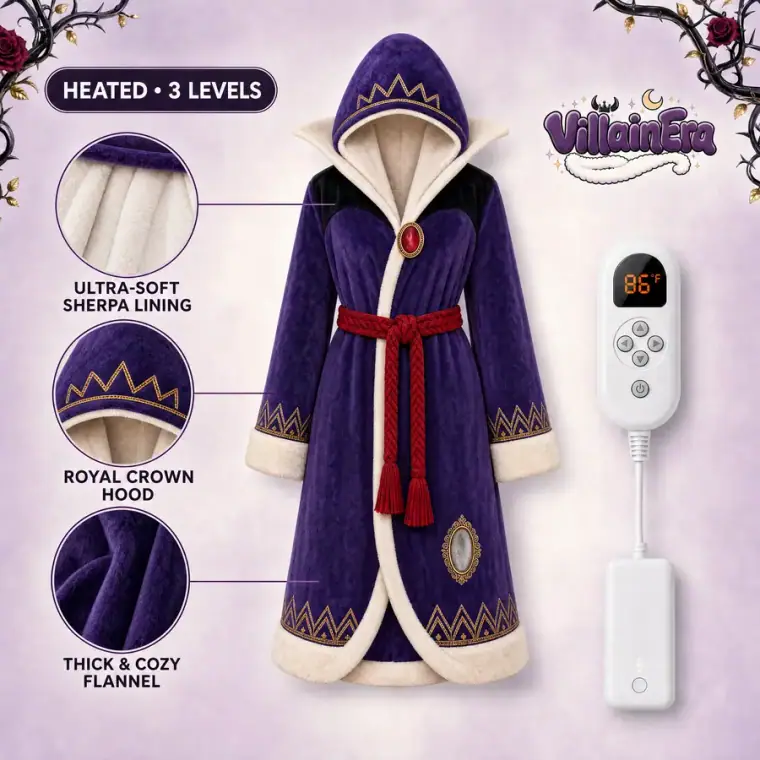 Mirror Queen heated robe