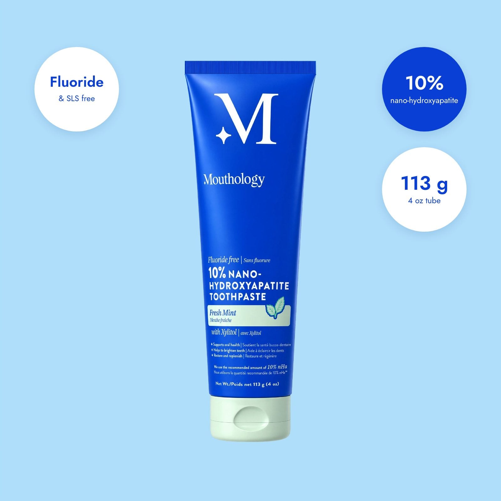 Mouthology 10% Nano-Hydroxyapatite Toothpaste