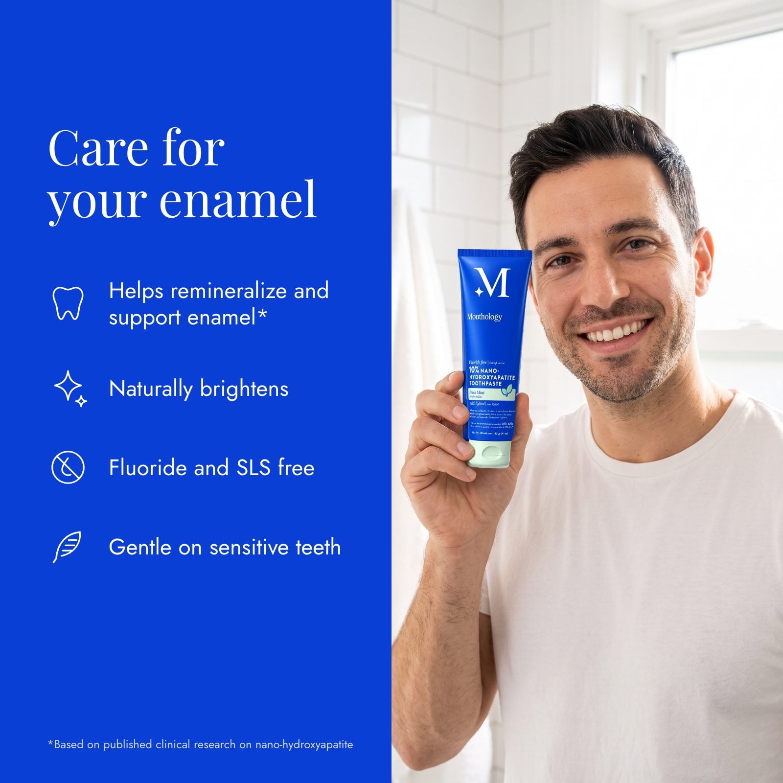 Mouthology 10% Nano-Hydroxyapatite Toothpaste