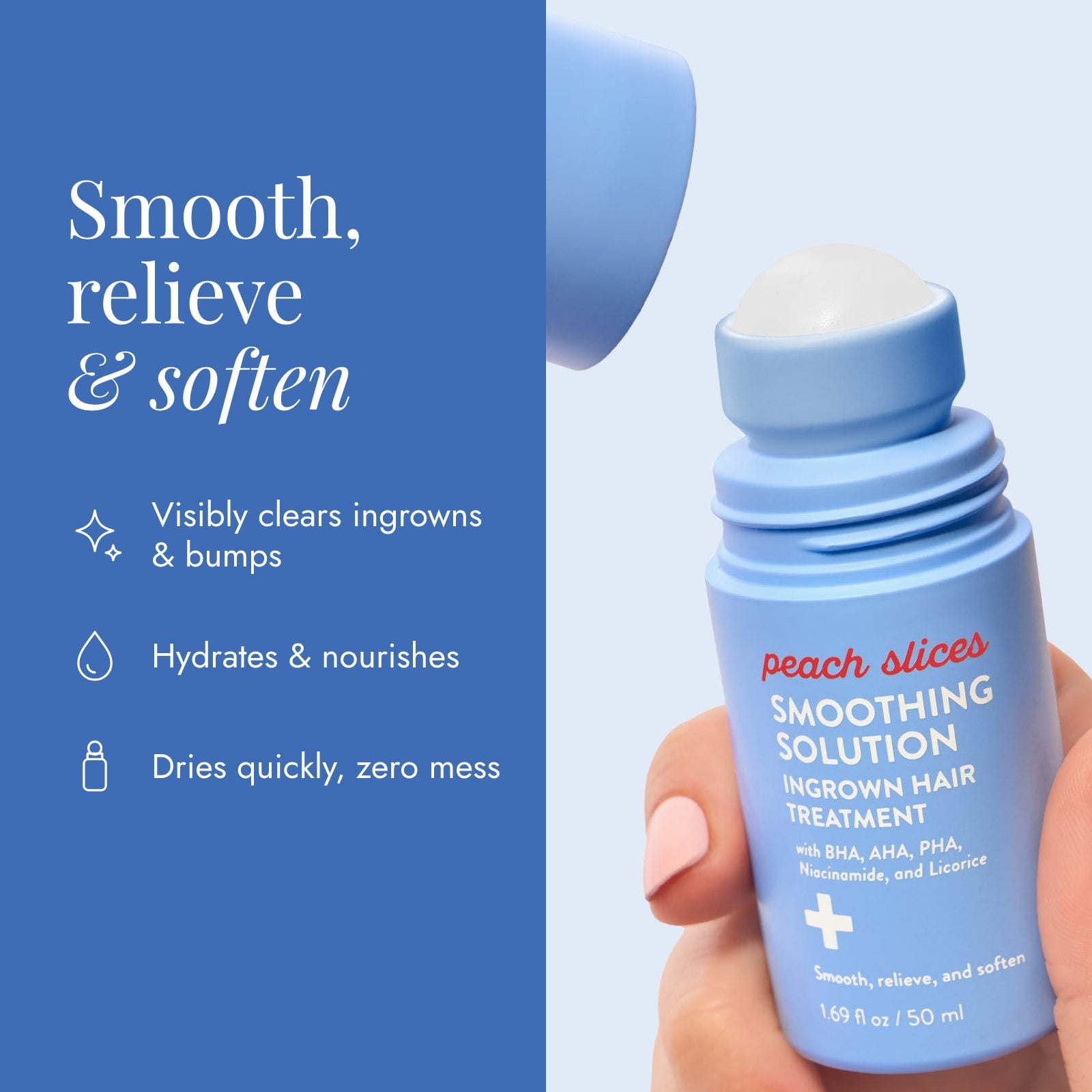 Peach Slices Smoothing Solution Ingrown Hair Treatment