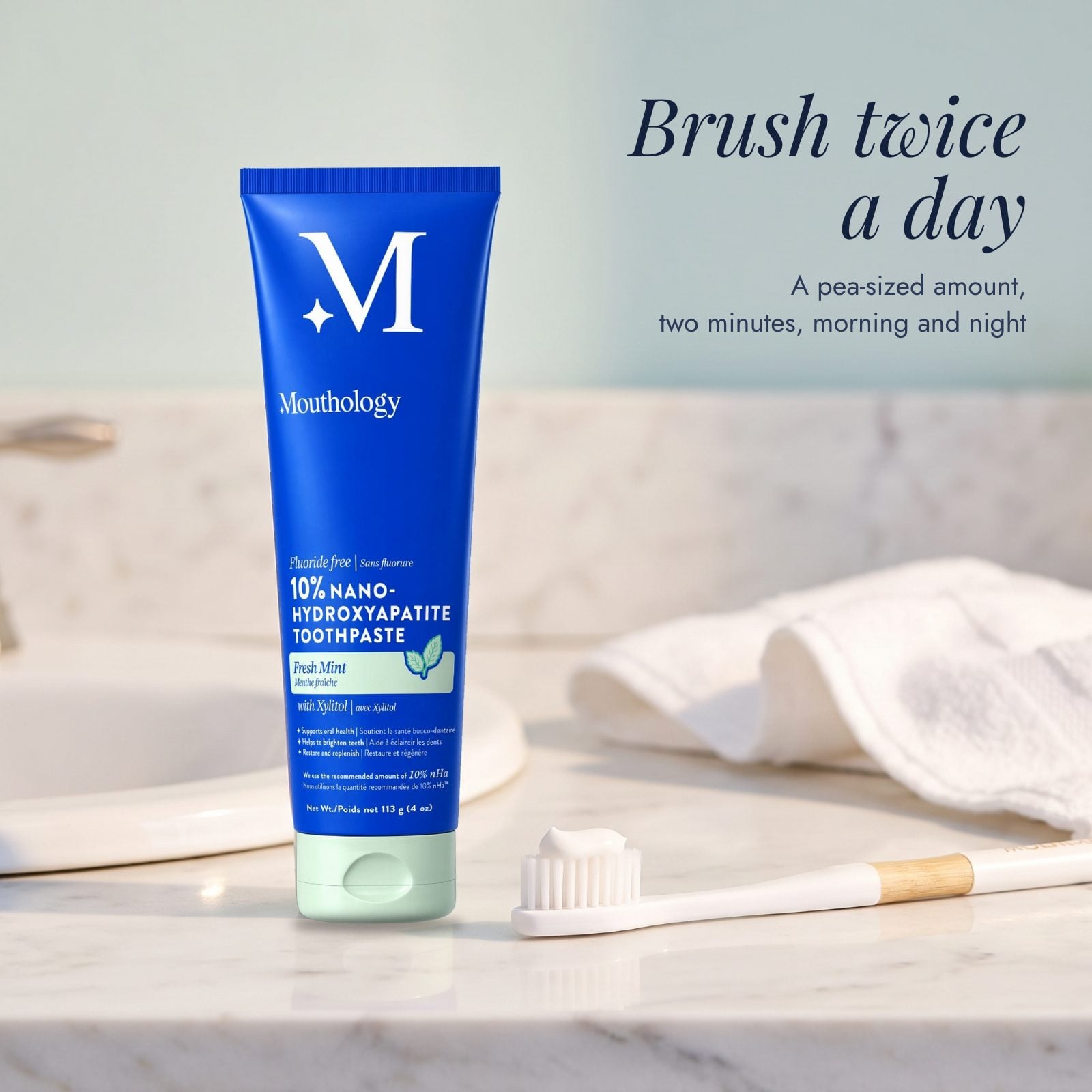 Mouthology 10% Nano-Hydroxyapatite Toothpaste