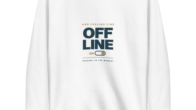 Offline — Modern Premium Sweatshirt