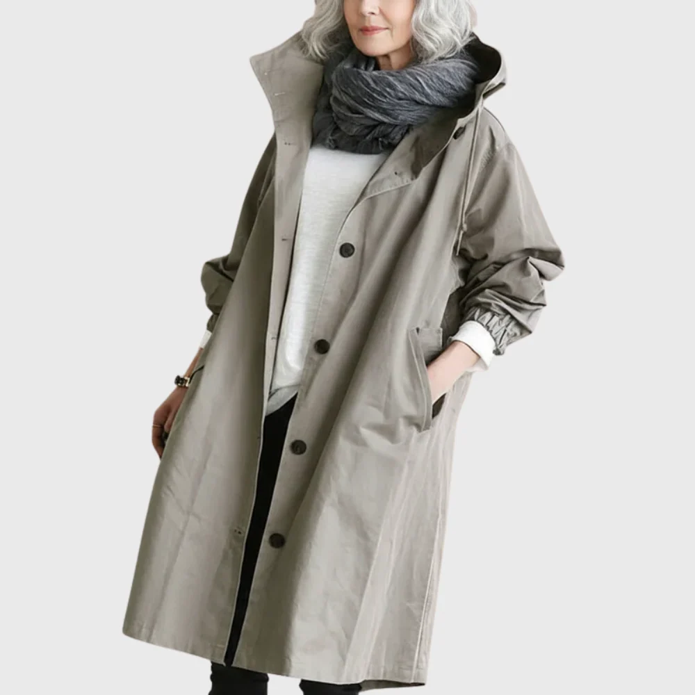Dreva | Women's Waterproof Belted Trench Coat