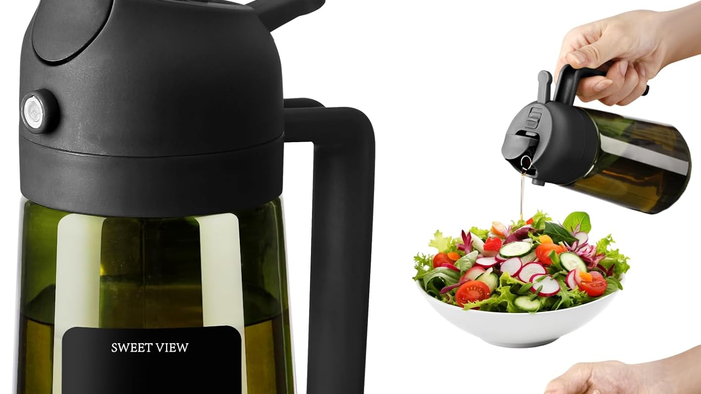 SWEET VIEW Olive Oil Sprayer for Cooking 16oz