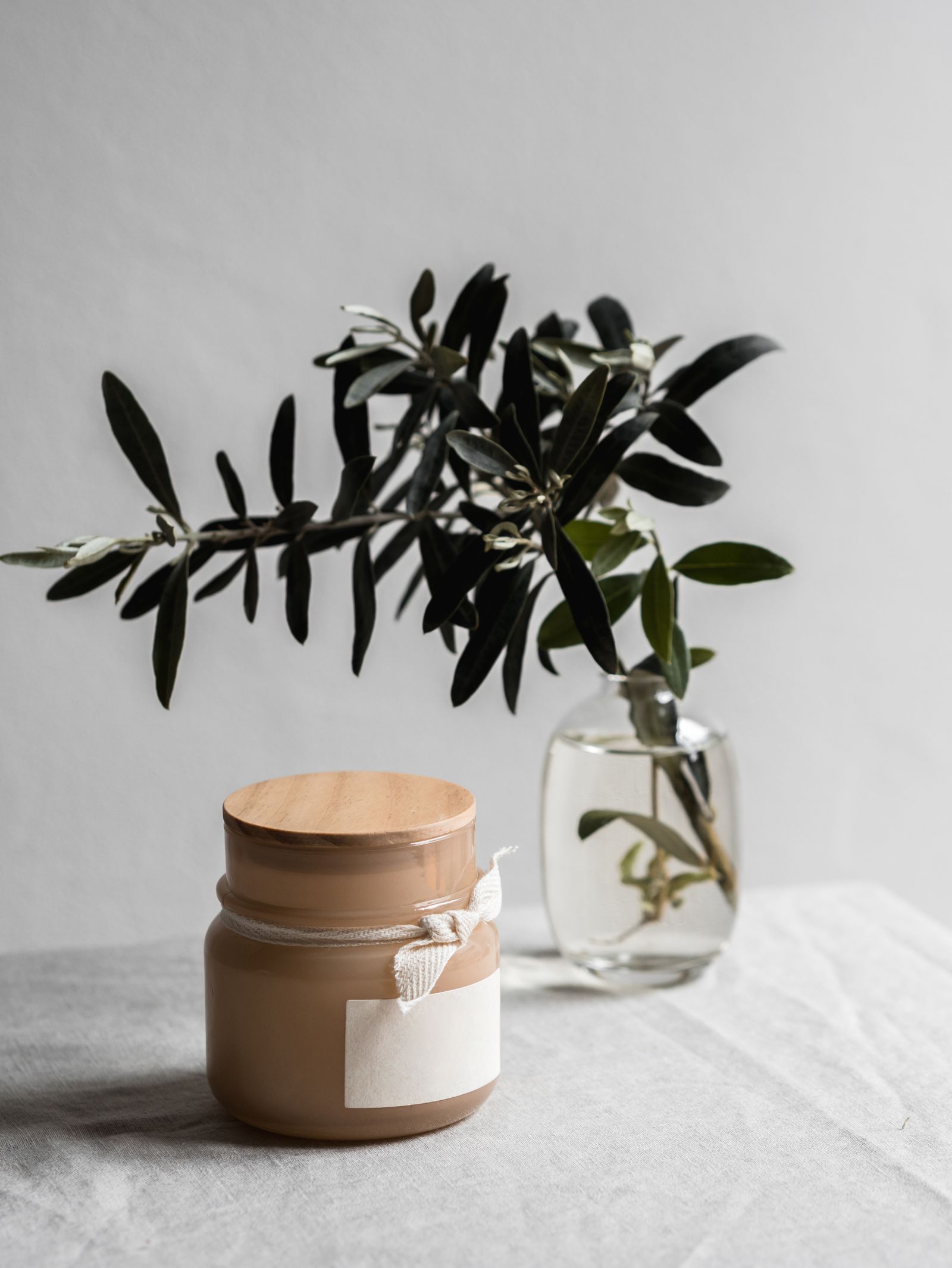 Faux olive stem