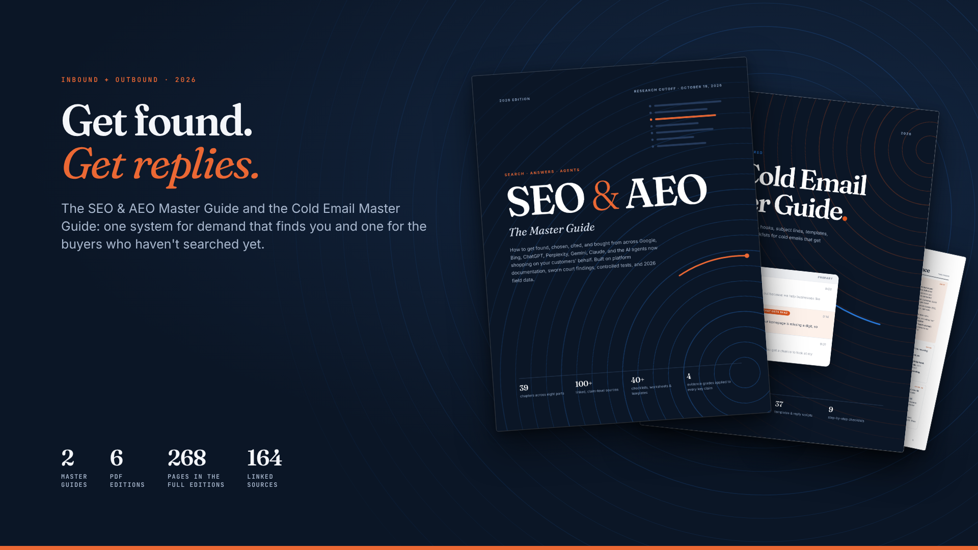 Inbound + Outbound Bundle: SEO & AEO and Cold Email Master Guides