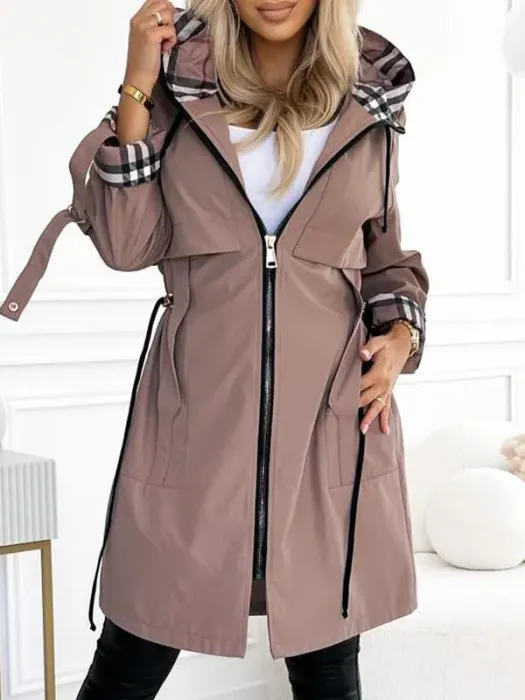 Halveth | Women's Waterproof Windproof Zip Coat