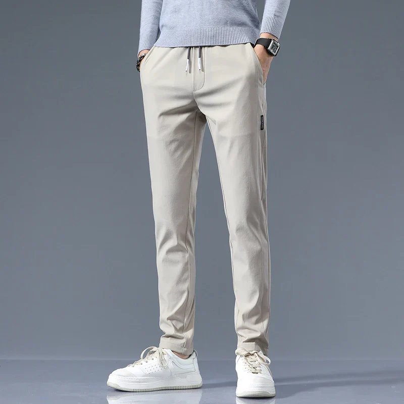 Savoni | Slim Fit Cotton Pants