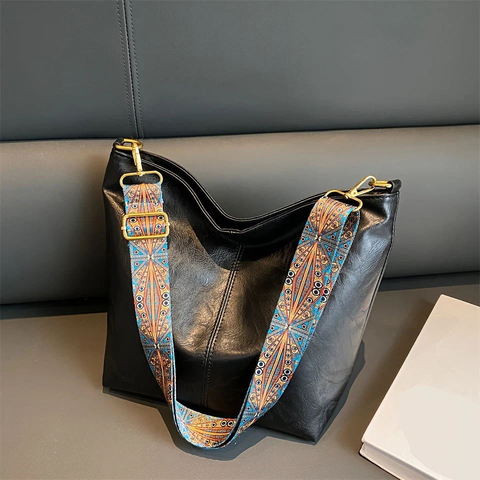 Galina Collection | Large Leather Tote Bag with Spacious Design