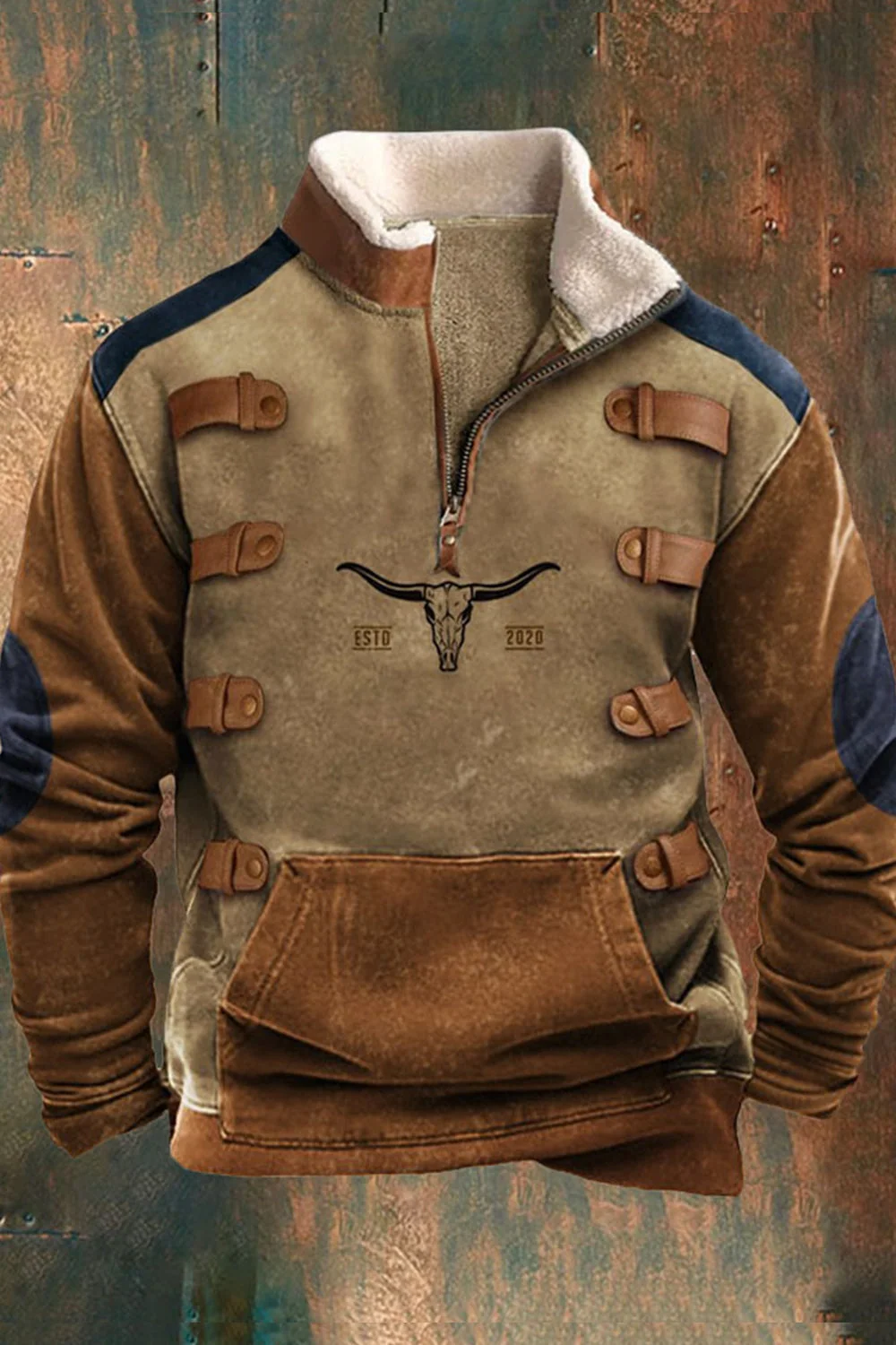 Corvyn | Men's Relaxed Fit Warm Pullover Sweater