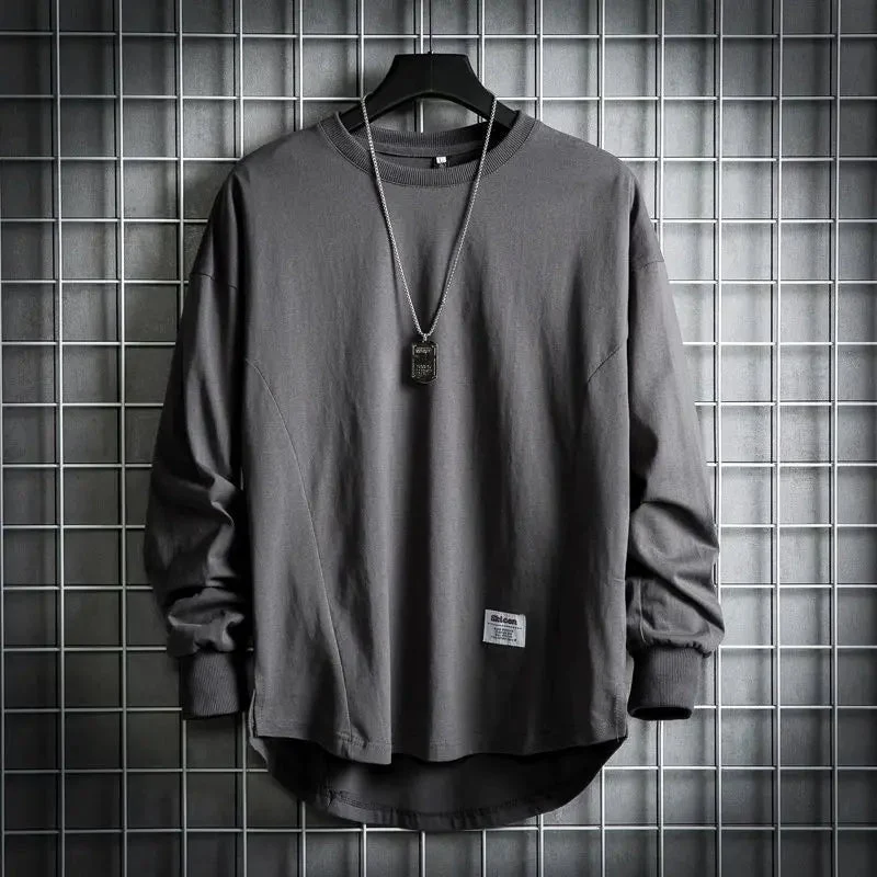 Heritage Collection | Oversized Drop Hem Pullover with Soft Cotton