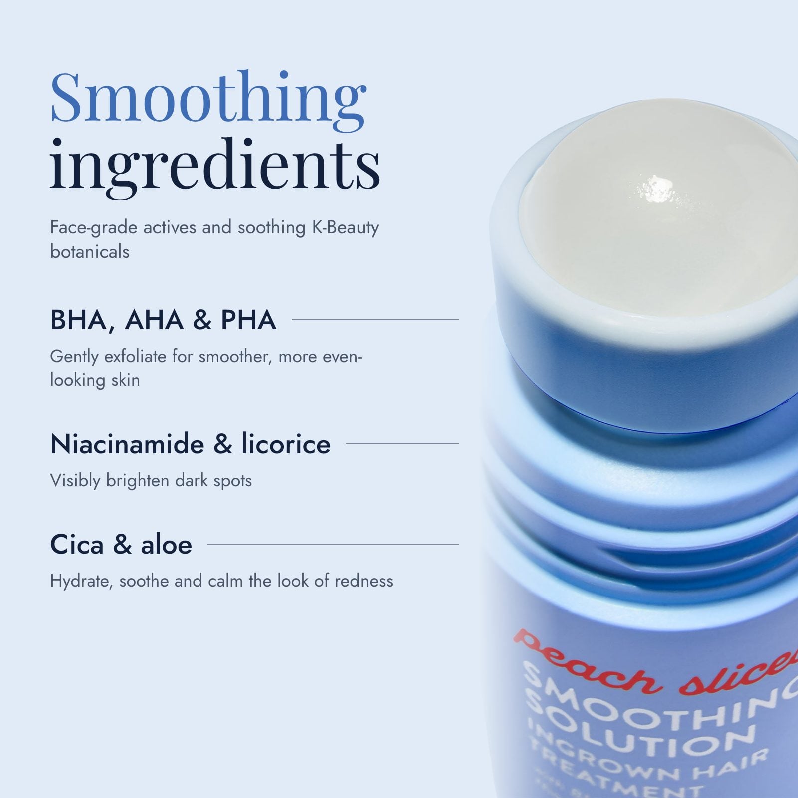 Peach Slices Smoothing Solution Ingrown Hair Treatment