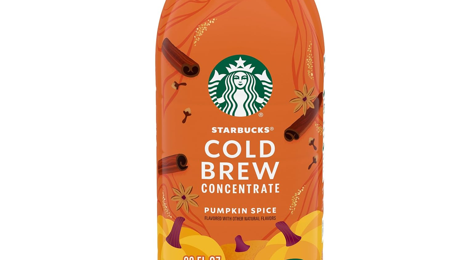Starbucks Cold Brew Coffee Concentrate Pumpkin Spice