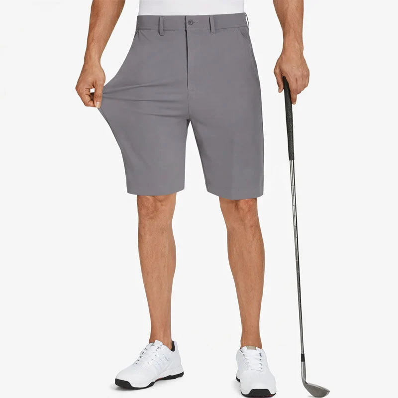 Felix Grant | Men's Golf Shorts with Flat-Front Design & Knee-Length Comfort