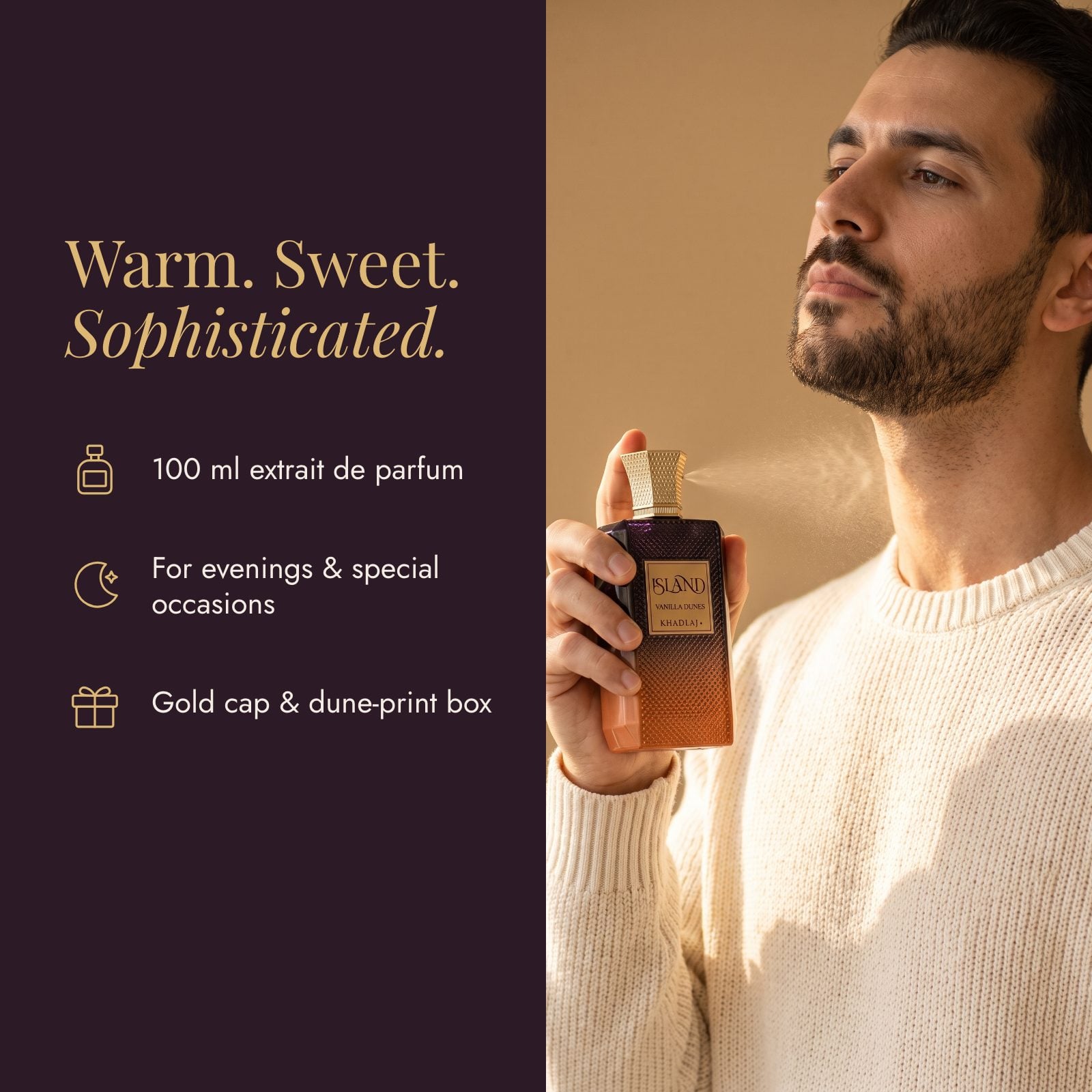 Khadlaj Island Vanilla Dunes Extrait de Parfum