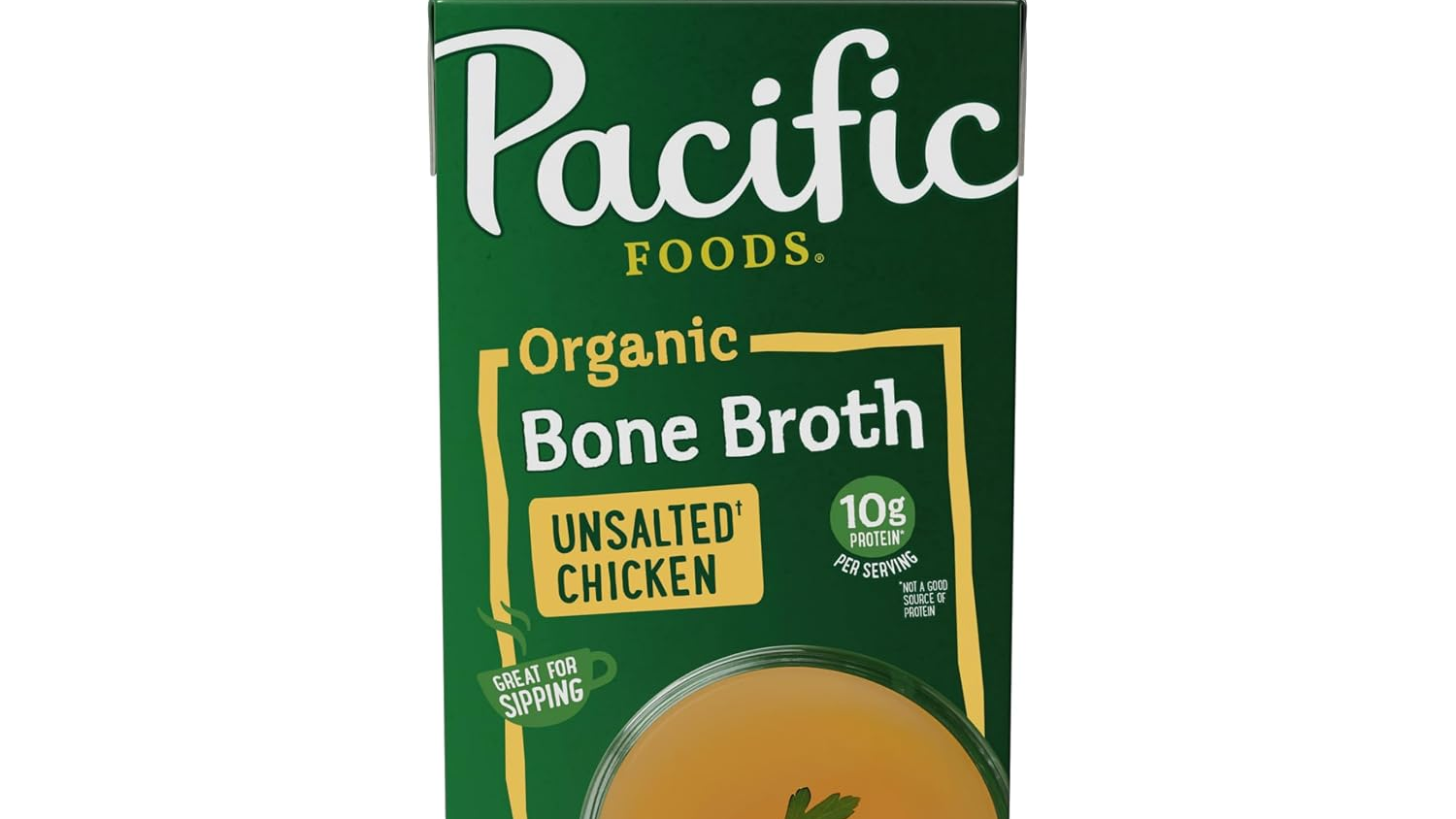 Pacific Foods Organic Unsalted Chicken Bone Broth 32oz