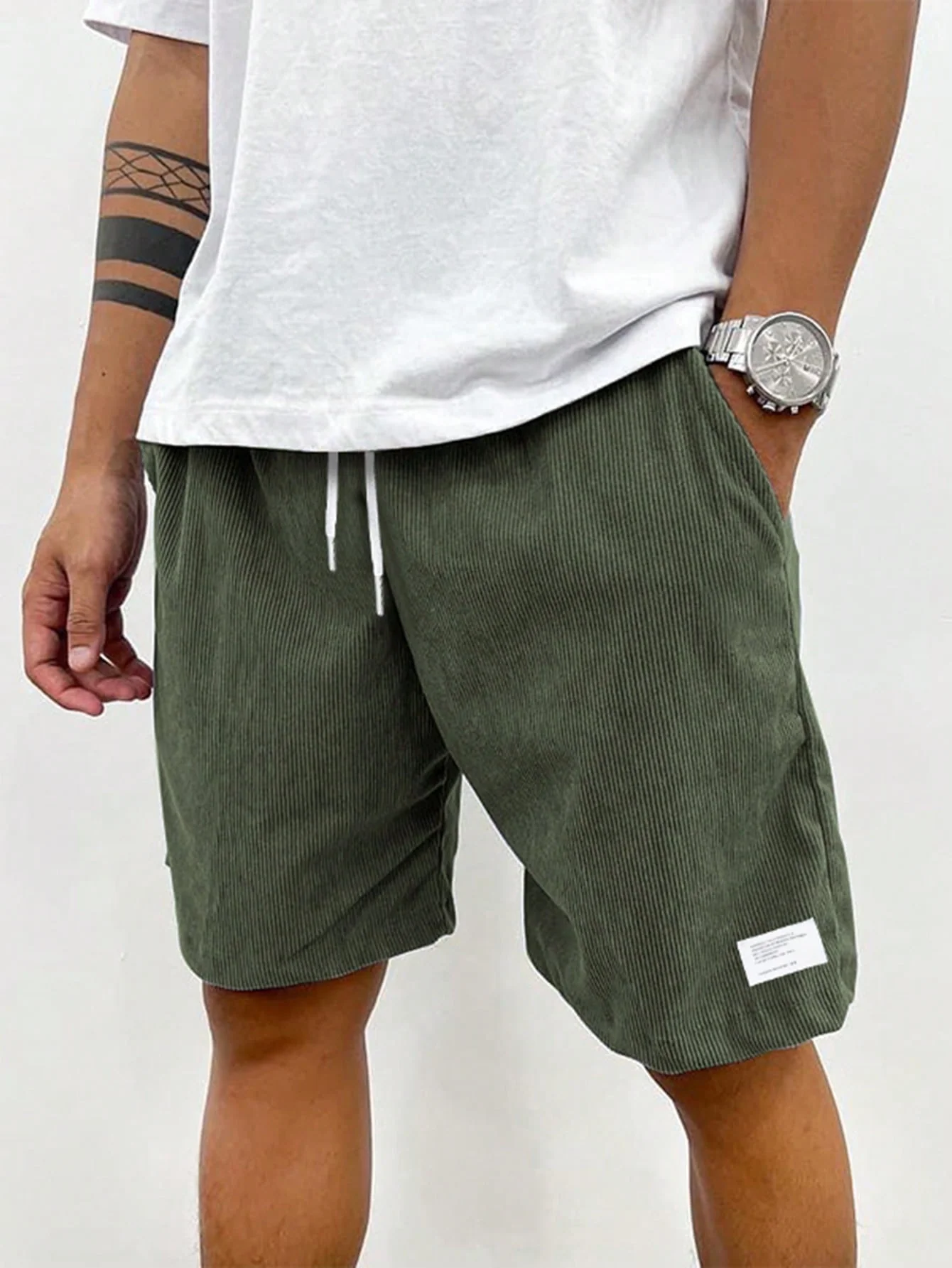 Casual Summer Men's Shorts with Adjustable Drawstring Waist | Lightweight & Comf