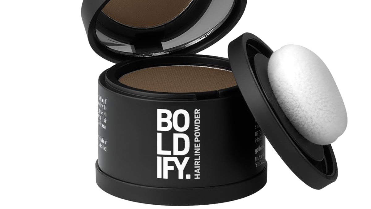 Boldify Hairline Powder Root Touch Up Light Brown 4g