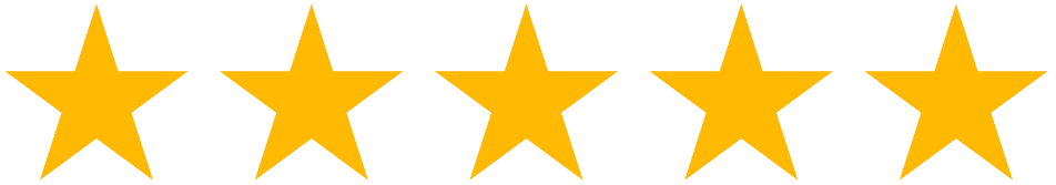 Five out of five stars