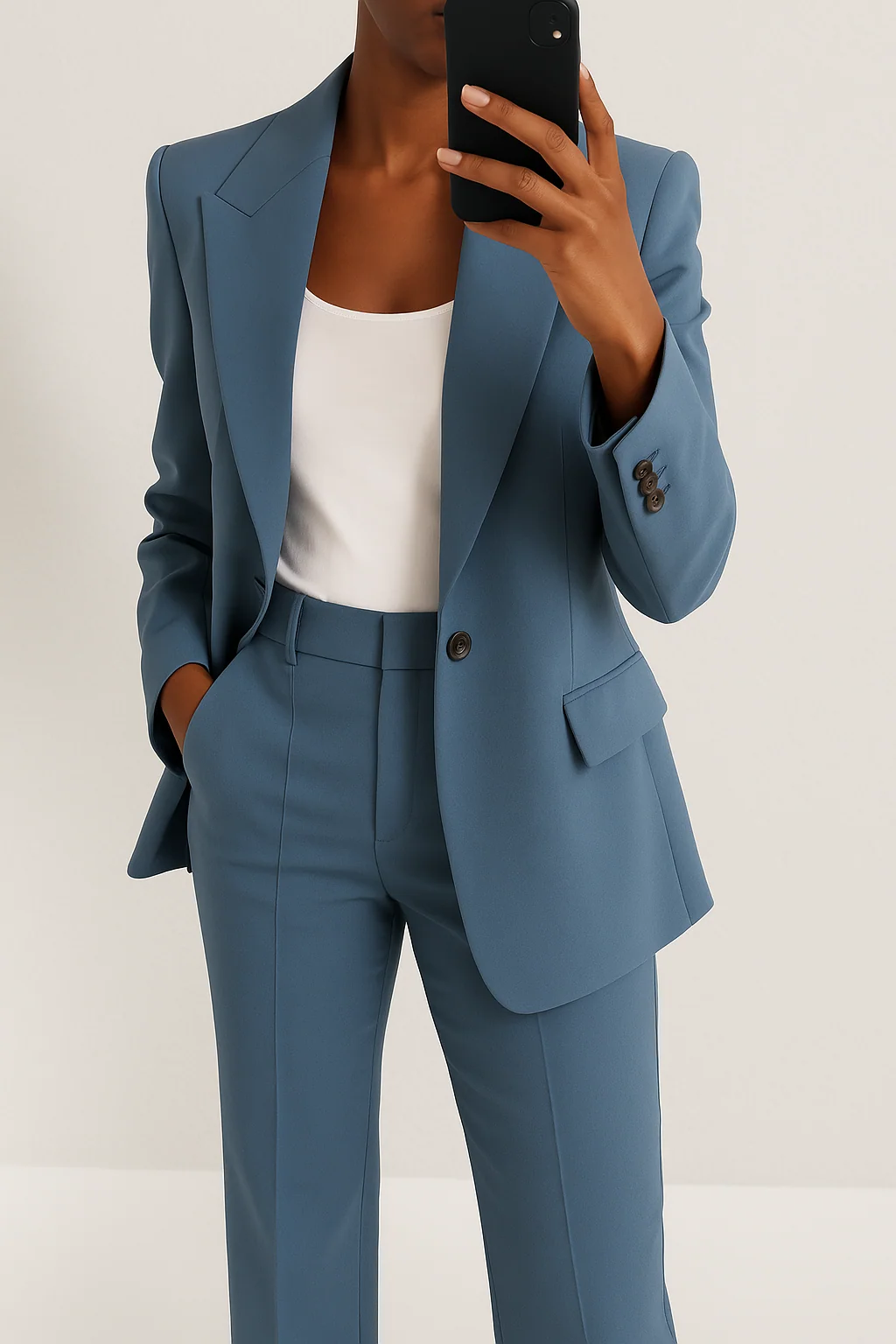Women's Suit Set with Tailored Fit & Versatile Blazer