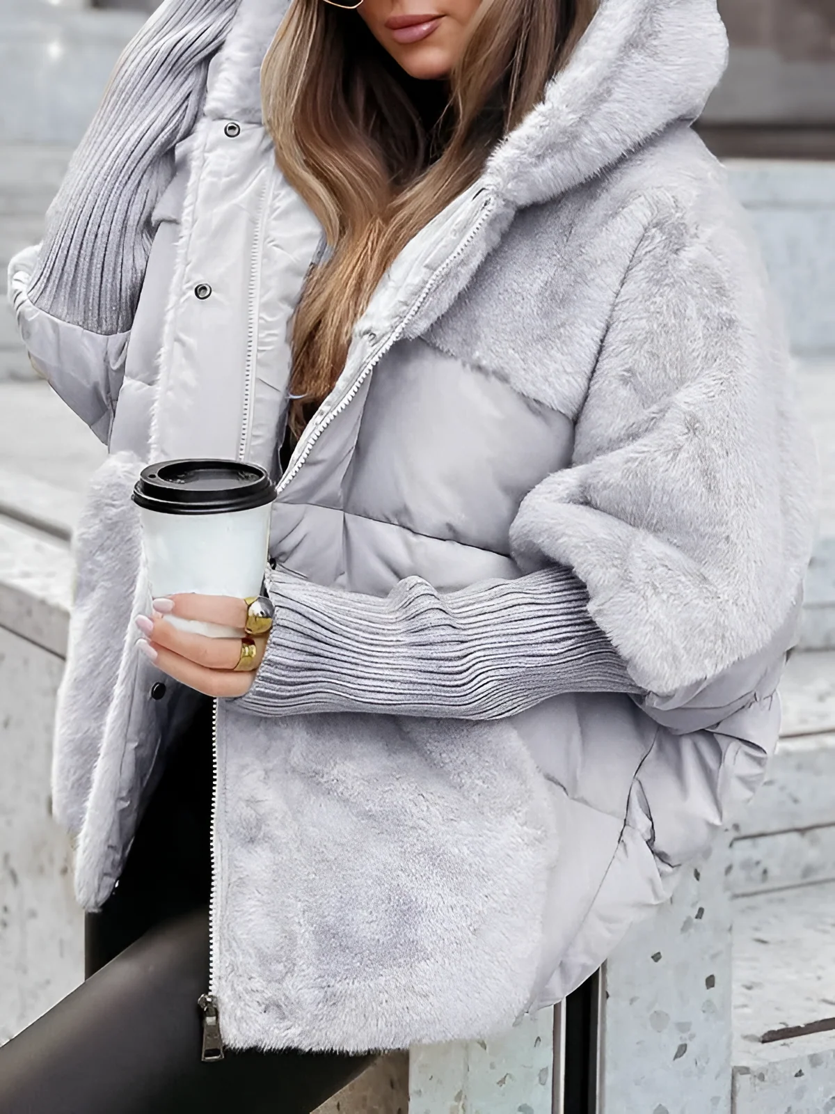 Women's Thermal Zip-Up Winter Jacket