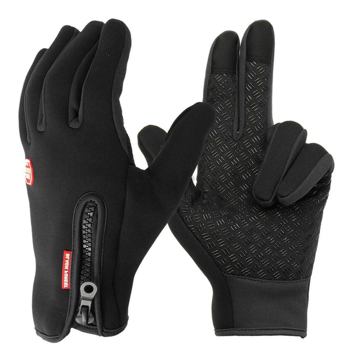 Unisex Fleece-Lined Thermal Winter Gloves
