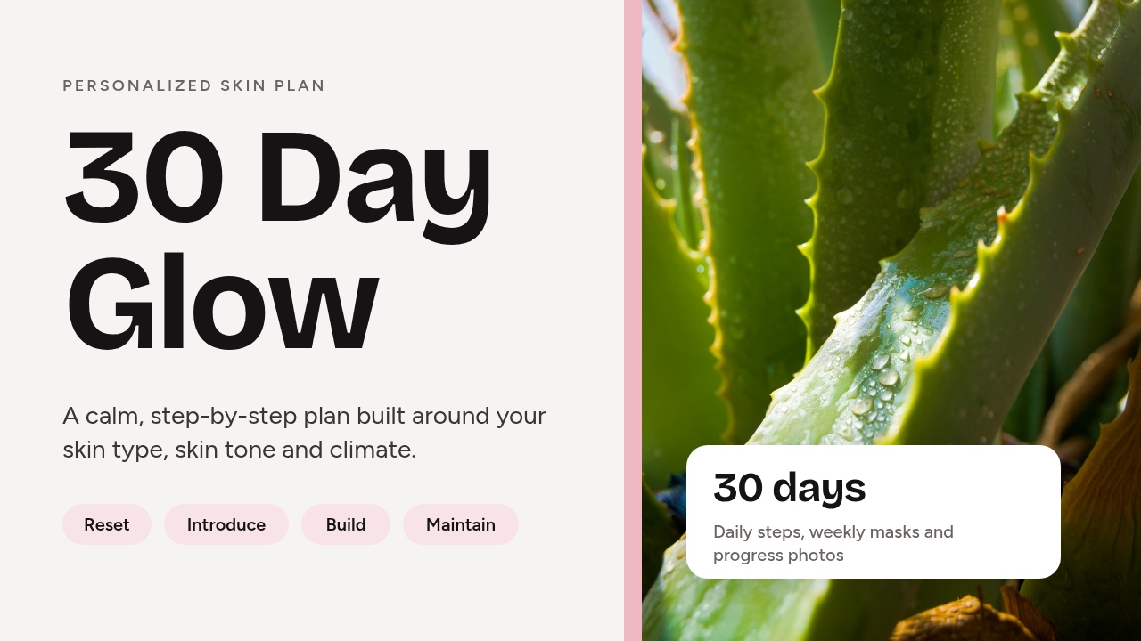30-Day Skin Transformation Protocol