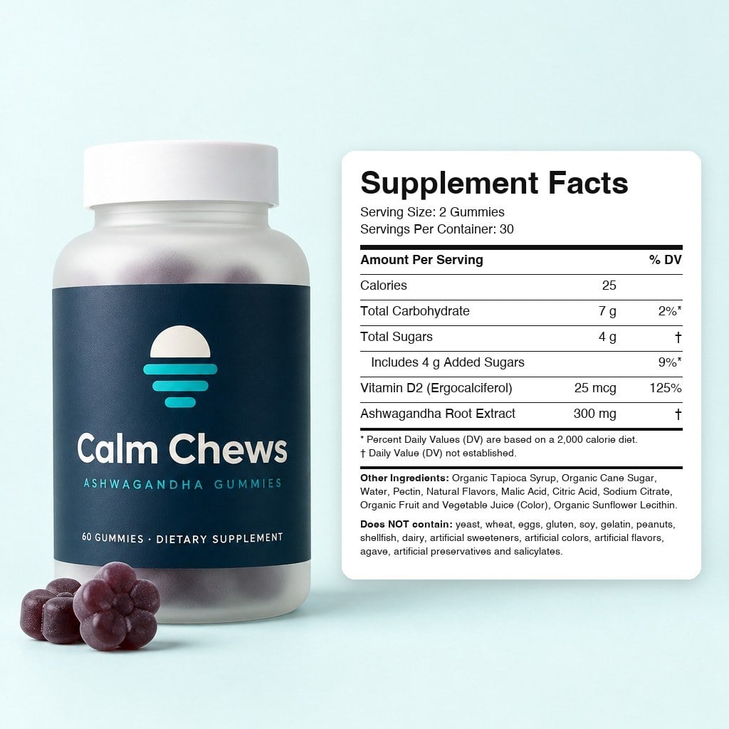 Ashwagandha Gummies, 60 Count, photo 2