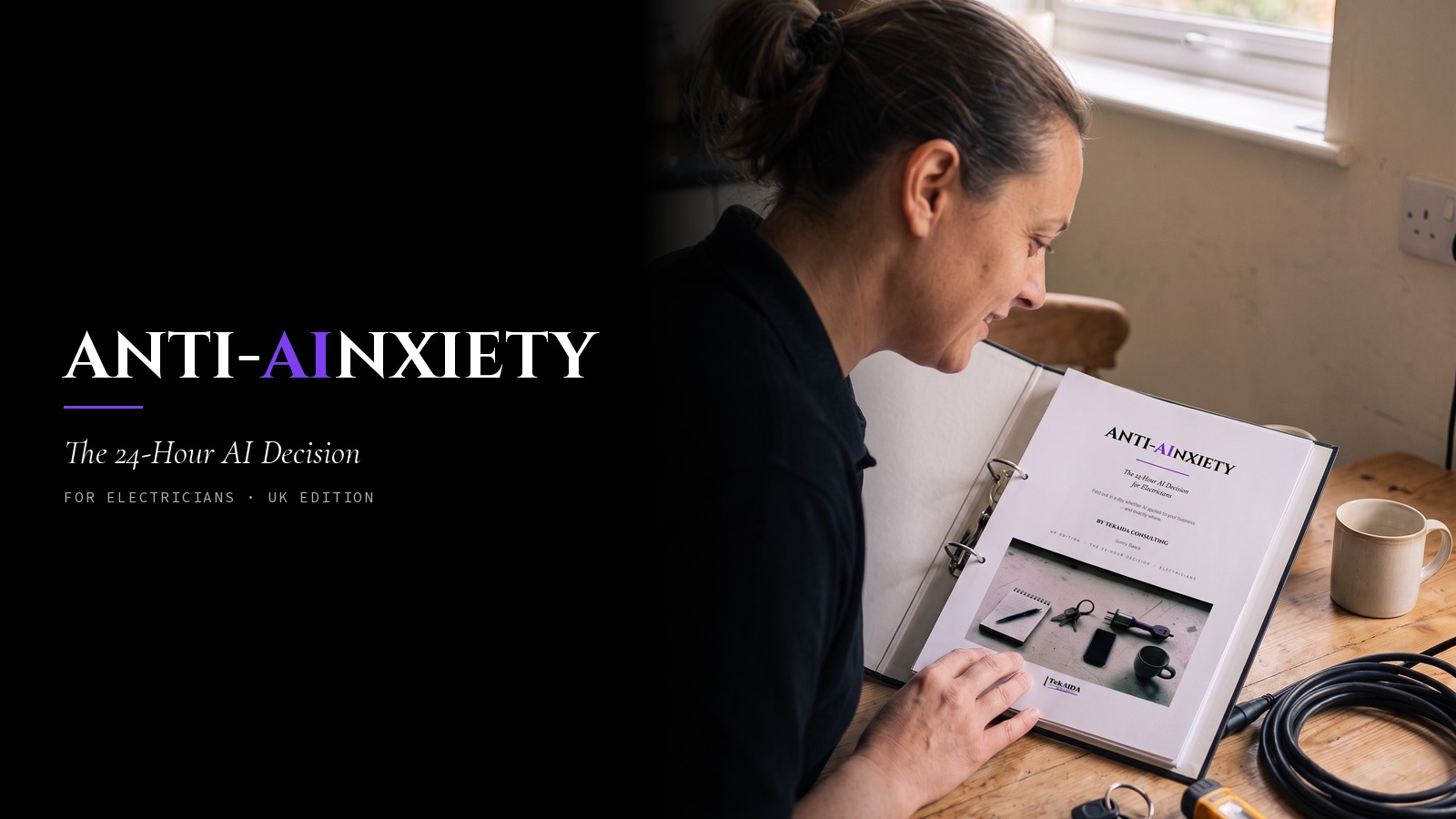 ANTI-AInxiety — The 24-Hour AI Decision for Electricians (UK Edition)