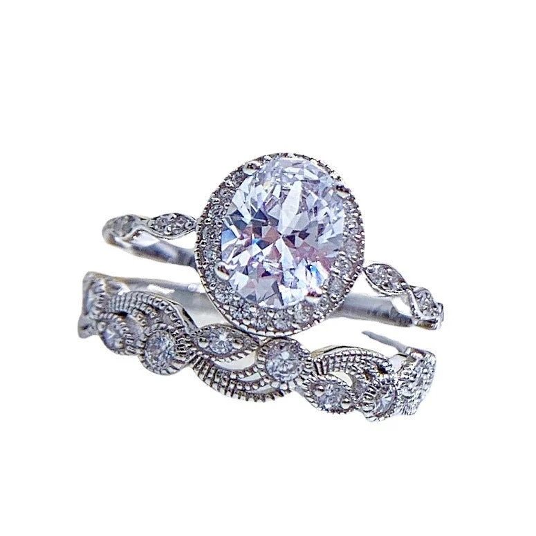 Adelina Corsaglia Ring | White Gold