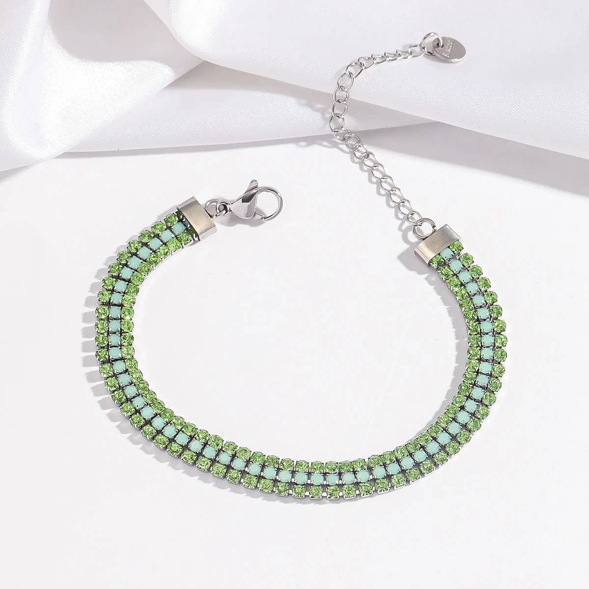 Signature Shine Bracelet | White Gold