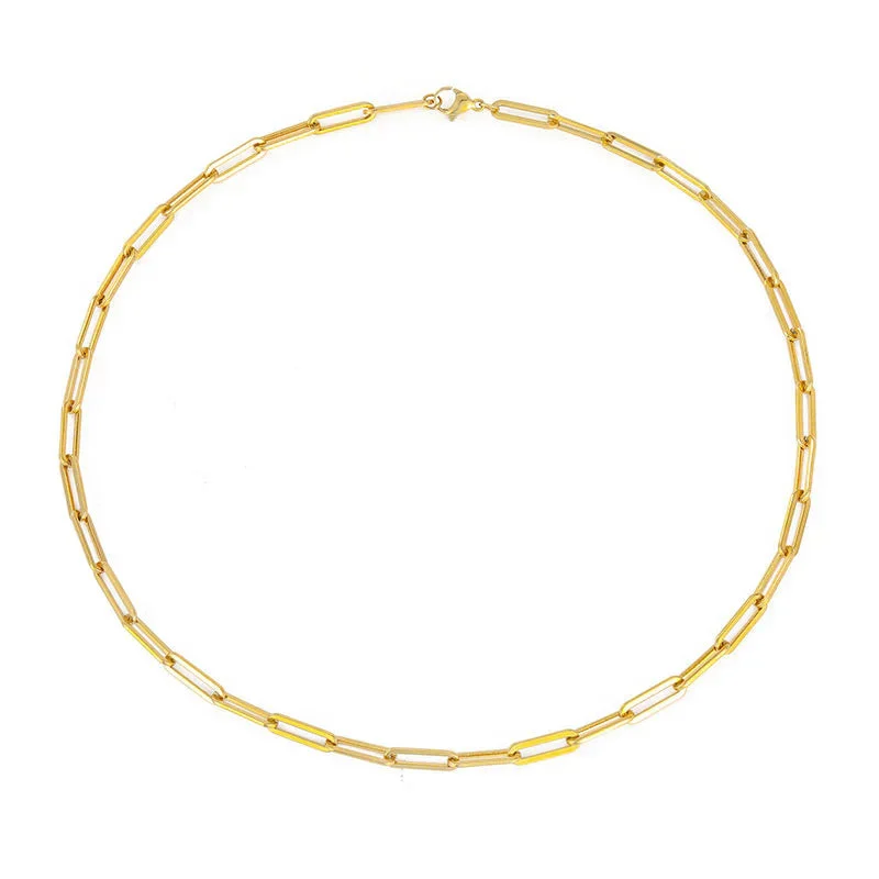 Archen Elegant Chain Necklace | Gold