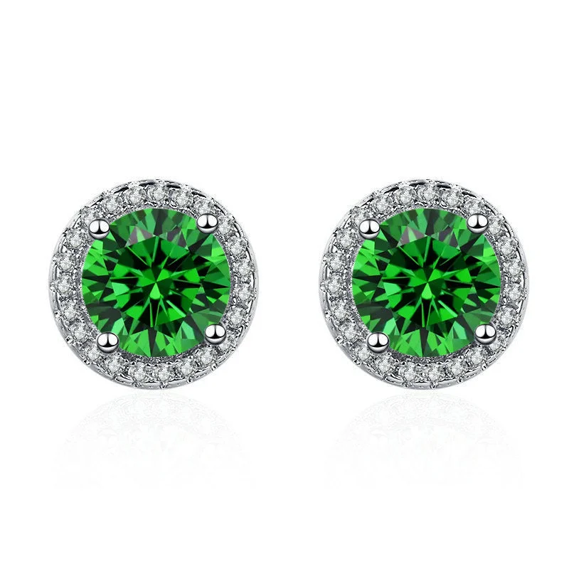 Lúcia Verdeal Earrings | White Gold