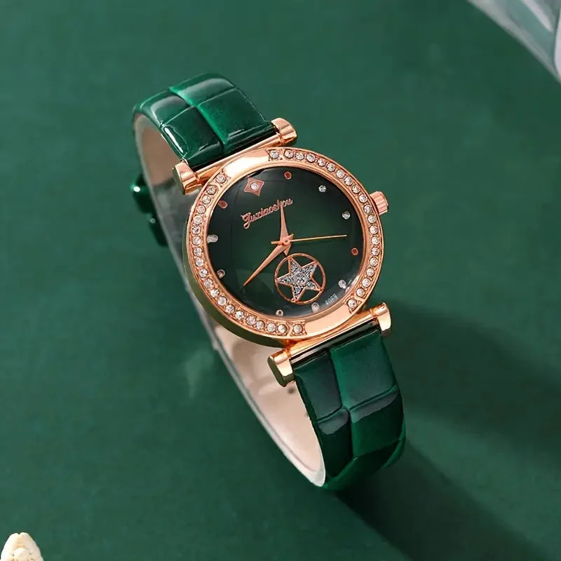 Verdantra Timecourt Jewelry Set | Gold