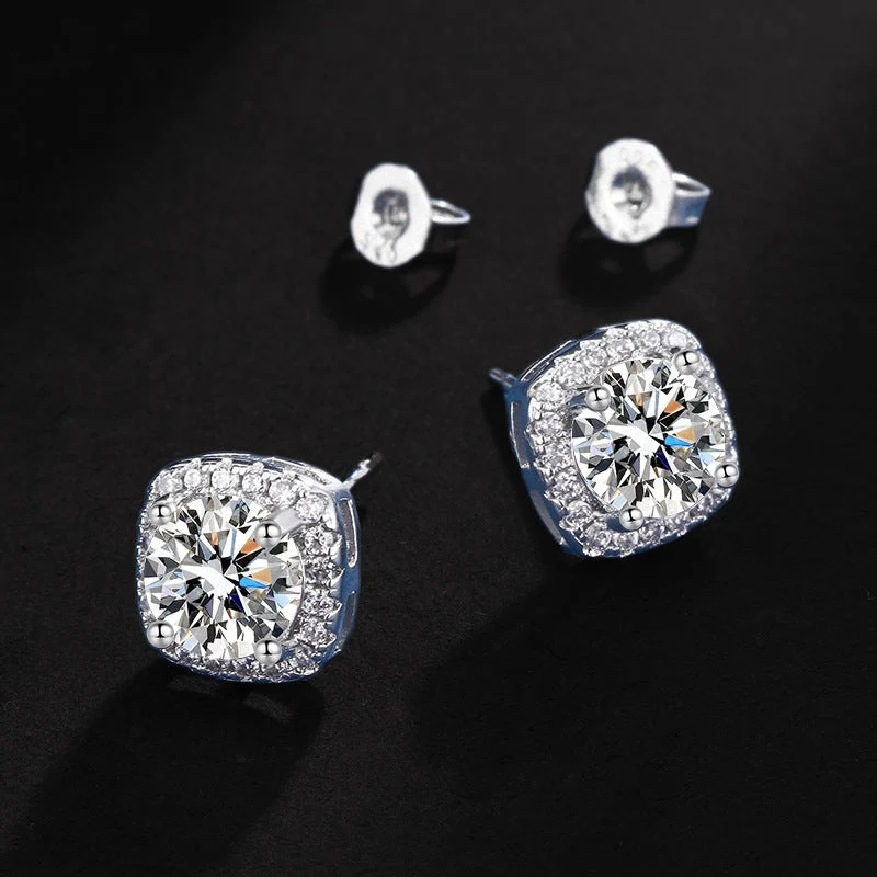 Elena Crystal Set | White Gold