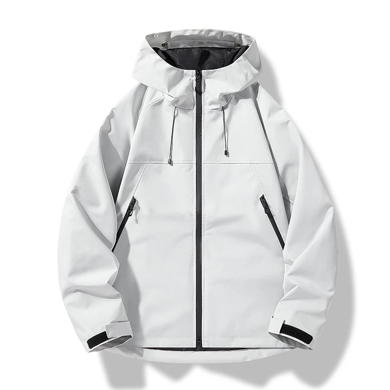 Heinrich | Men's Waterproof Jacket with Hood & Windproof Design