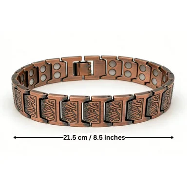 Ariadne Heritage Link Copper Bracelet