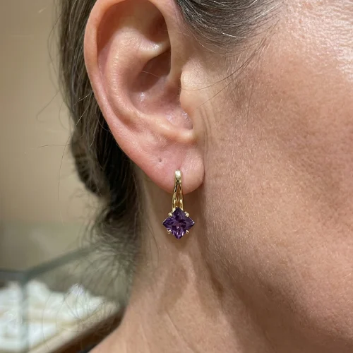 Zephira Crownlight Earrings | Rose Gold