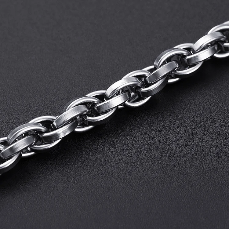 Riven Knox Bracelet | White Gold