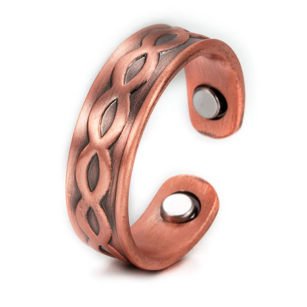 Lattice Amelie Copper Ring