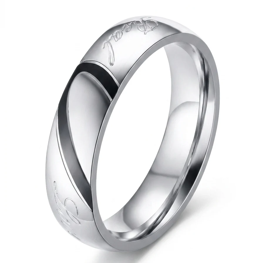 Eternal Couple Ring | White Gold