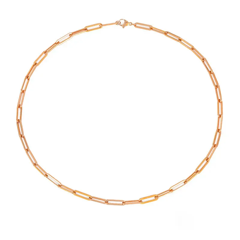 Archen Elegant Chain Necklace | Gold