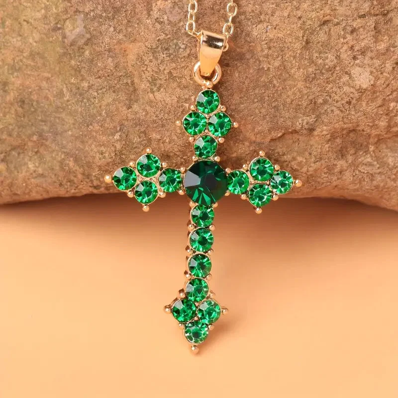 Veridienne Croixheart Necklace | Gold